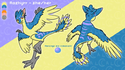 Razhyrr (@kokusan93 on tumblr) - 2 view ref