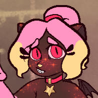 A headshot of LostCrescent's character Starr.